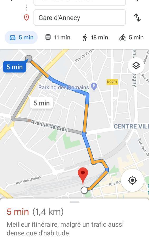 Le Golden Green A 5Min Du Centre-Ville Avec Parking Privatif Gratuit Анси Экстерьер фото