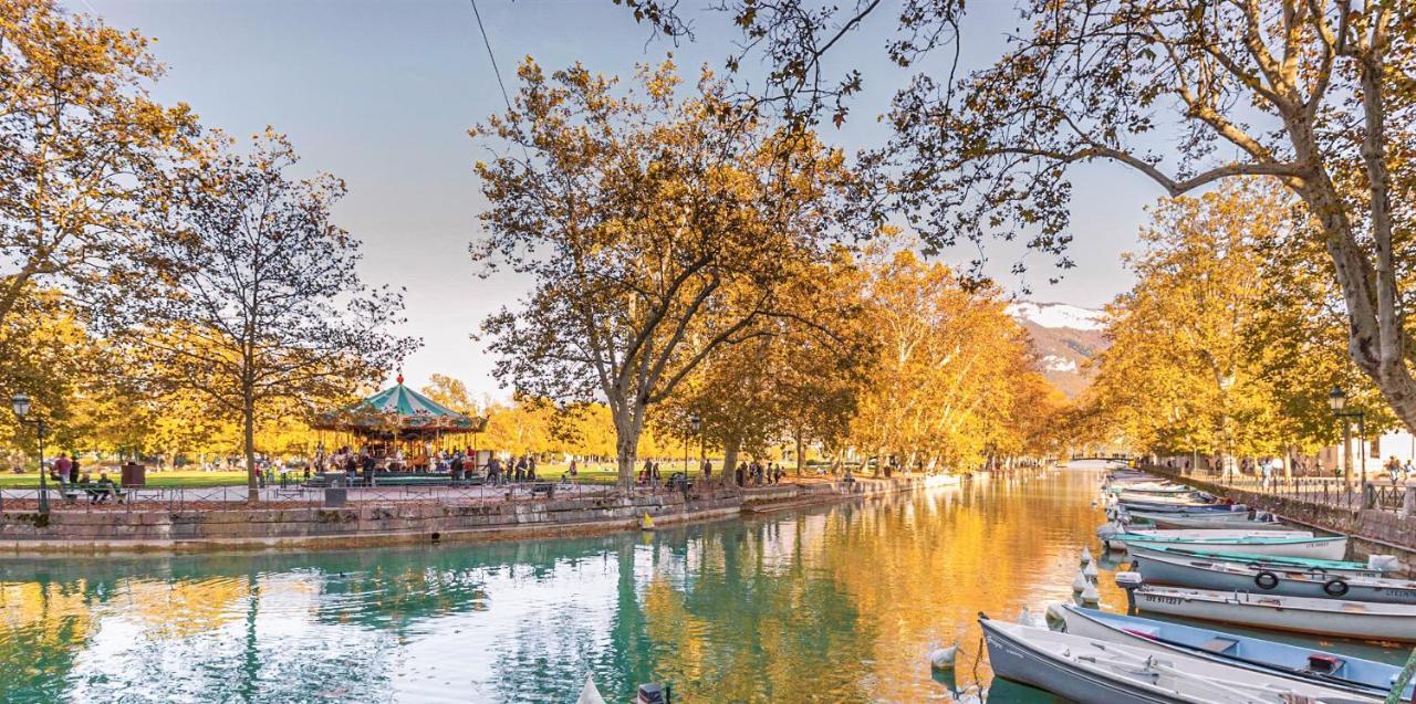 Le Golden Green A 5Min Du Centre-Ville Avec Parking Privatif Gratuit Анси Экстерьер фото